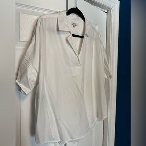Madewell button down back shirt